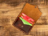 Hand Crafted Leather Card Wallet