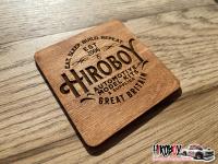 Hiroboy Wooden Drinks Coaster