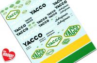 Yacco Sponsor Decals (Various Scales)