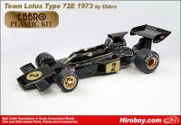 1:20 John Player Team Lotus 72E 1973 by Ebbro