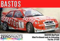 Bastos Red Paint for Bastos Sponsored Cars 60ml