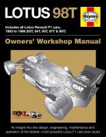 Lotus 98T Owners' Workshop Manual