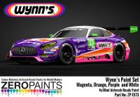 Wynn's Sponsor Paint Set 4x30ml (Magenta, Purple, Orange and White)