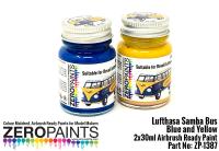Lufthasa Samba Bus - Blue and Yellow Paint Set 2x30ml