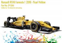 Renault RS16 Formula 1  2016 - Pearl Yellow Set 2x30ml