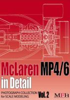 Mclaren MP4/6 in Photo Detail Book - Limited Edition
