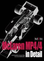Mclaren MP4/4 in Detail Book - Limited Edition