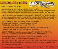 Medium - Daco Decal Setting Solution 30ml