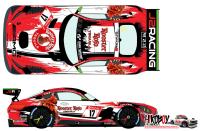 Mercedes AMG GT3 17 ADAC Total 24h Of Nurburgring 2019 Decals