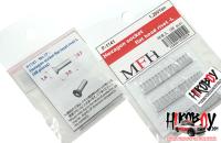 Metal Rivets Series No.17 : Hexagon Socket Flat Head Rivet L (48pcs)