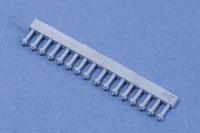 Metal Rivets Series No.24 : Hexagon-head rivets-L (42 pieces)