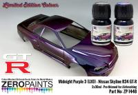Midnight Purple 3 - LX0 Nissan GT-R R34 2x30ml (Limited Edition Colour)