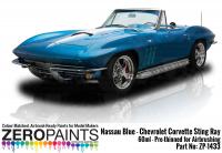 Nassau Blue Paint  - 1965 Chevrolet Corvette 60ml (Revell Kit)