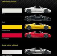 Porsche 918 Colour Matched Paints 60ml