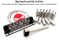 BIG Punch and Die Set (12 different punch tool from 2mm to 4.5mm)