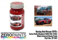 Racing Red Nissan 1970's  Safari Rally Bluebird 1600 SSS/240Z Paint 60ml