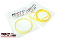 Seat Belt Material 3mm Pale Yellow