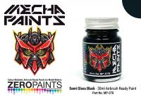 Semi-Gloss Black	 30ml - Mecha Paint
