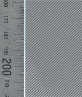 Silver Carbon Fibre Decal : Twill/Large