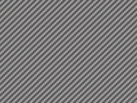 Silver Carbon Fibre Decal : Twill/Large