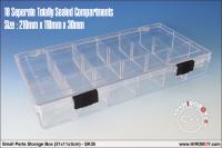 Small Parts Storage Box (21x11x3cm)