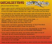 Soft - Daco Decal Setting Solution 30ml