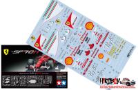 Spare Tamiya Decal Sheet B 1:20 Scuderia Ferrari SF70H 20068