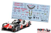 Spare Tamiya Decal Sheet B 1:24 Toyota TS050 Hybrid Gazoo Racing 24349