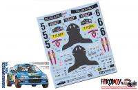 Spare Tamiya Decal Sheet B 1:24 Subaru Impreza WRC '99 - 24218
