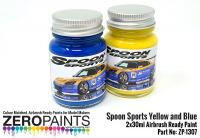 Spoon Sports Blue and Yellow Paint Set 2x30ml