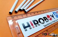 Super Styrene Round Tube 5mm x 3mm x 330mm (5 pcs)