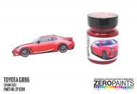 Toyota GR86 Spark Red / Crystal White / Ice Silver paint 60ml