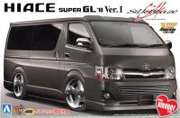 1:24 Toyota Hiace Super GL 2010 Silk-Blaze Ver.I