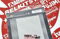 Upholstery Pattern Decals - Diamond Pattern 10 - White Background