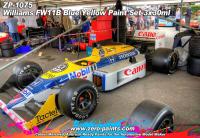 Williams FW11B Blue/Yellow Paint Set 3x30ml