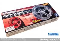 1:24 19" Work Gnosis GS2 Wheel and Tyre Set