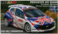 1:24 Peugeot 207 S2000 (Kris Meeke Rally Car)