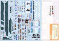 1:24 Ford Escort Repsol 1993 Sweden/Indonesia Decals (Tamiya)