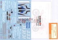 1:12 Yamaha Telkor TZ250M 1993 Decals (Tamiya)