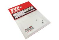 1:12 Tyre Air Valves (Small)  - 4 Pieces