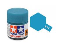 Tamiya Acrylic Mini X-14 Sky Blue (Gloss) - 10ml Jar