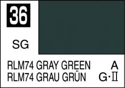 Mr Color Paint RLM74 Gray Green 10ml # C036