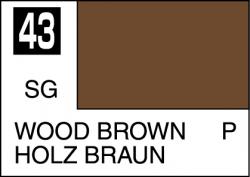 Mr Color Paint Wood Brown 10ml # C043
