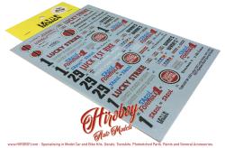 1:20 Lotus 72D Lucky Strike 1971-73 Decals (Ebbro)
