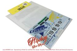 1:24 Nissan GT-R (R33) Jun Trust JGTC 1996 Decals (Tamiya)