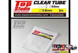0.8mm Clear Tube 2m