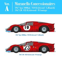 1:12 Ferrari 412P - K562 Ver.A : Maranello Concessionaires  - Full Multi Media Kit