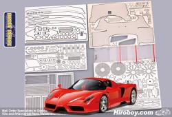 1:12 Ferrari Enzo Detail-up Set (PE+Metal+Parts) for Tamiya 12047