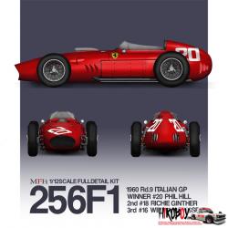 1:12 Ferrari 256 F1 Full Multi Media Kit