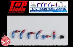 1:12 Resin Hose Joints (1.6mm)